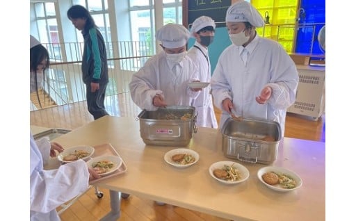 小城市ふるさと納税　「学校給食事業」活用のご報告④