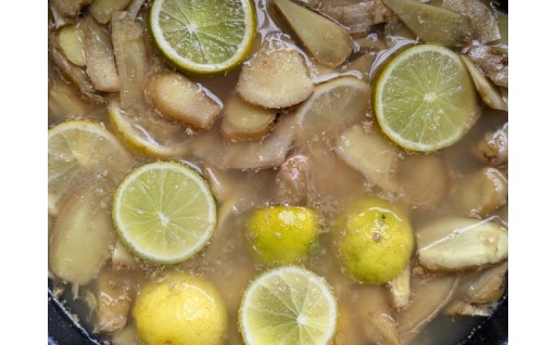 埼玉県宮代町）寄付金を活用して、ジンジャーシロップ作りを実施します。