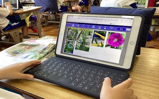 寄附金を学校教育ICT化推進事業費に活用しました。