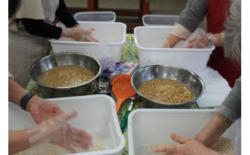 【開催報告】「味噌づくり講座」が開催されました。