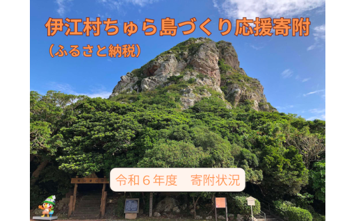 伊江村ちゅら島づくり応援寄附金（ふるさと納税）　/　寄付状況（令和６年度）