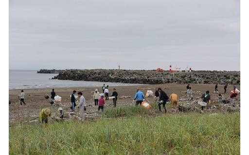 美しい稚咲内海岸を守る