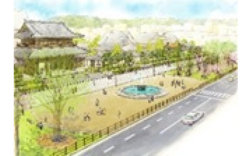 京都市初の市民緑地整備（東本願寺前）をはじめとした安心・安全なまちづくり