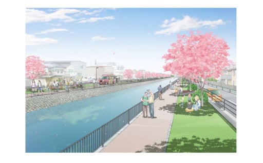 【返礼品なし】花畑川を桜の新名所に！【花畑川環境整備事業】