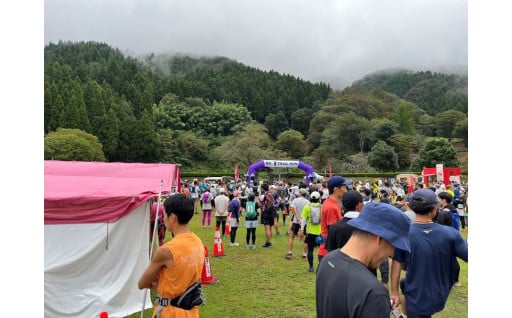 朝倉トレイルランを応援する