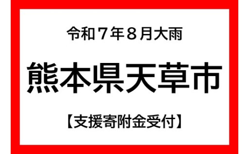 令和７年８月大雨災害