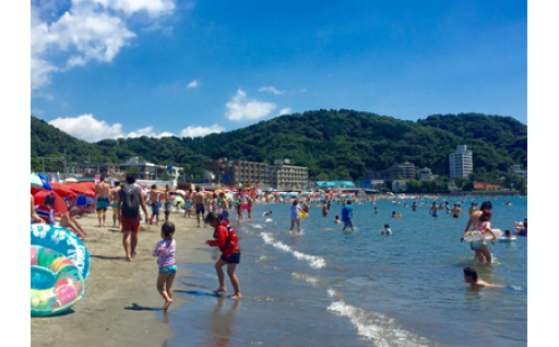 逗子の海辺を応援！